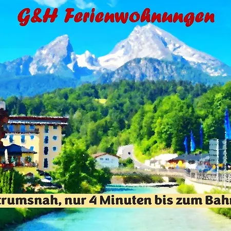 G & H Ferienwohnungen Appartement Almrausch Berchtesgaden Exterior photo